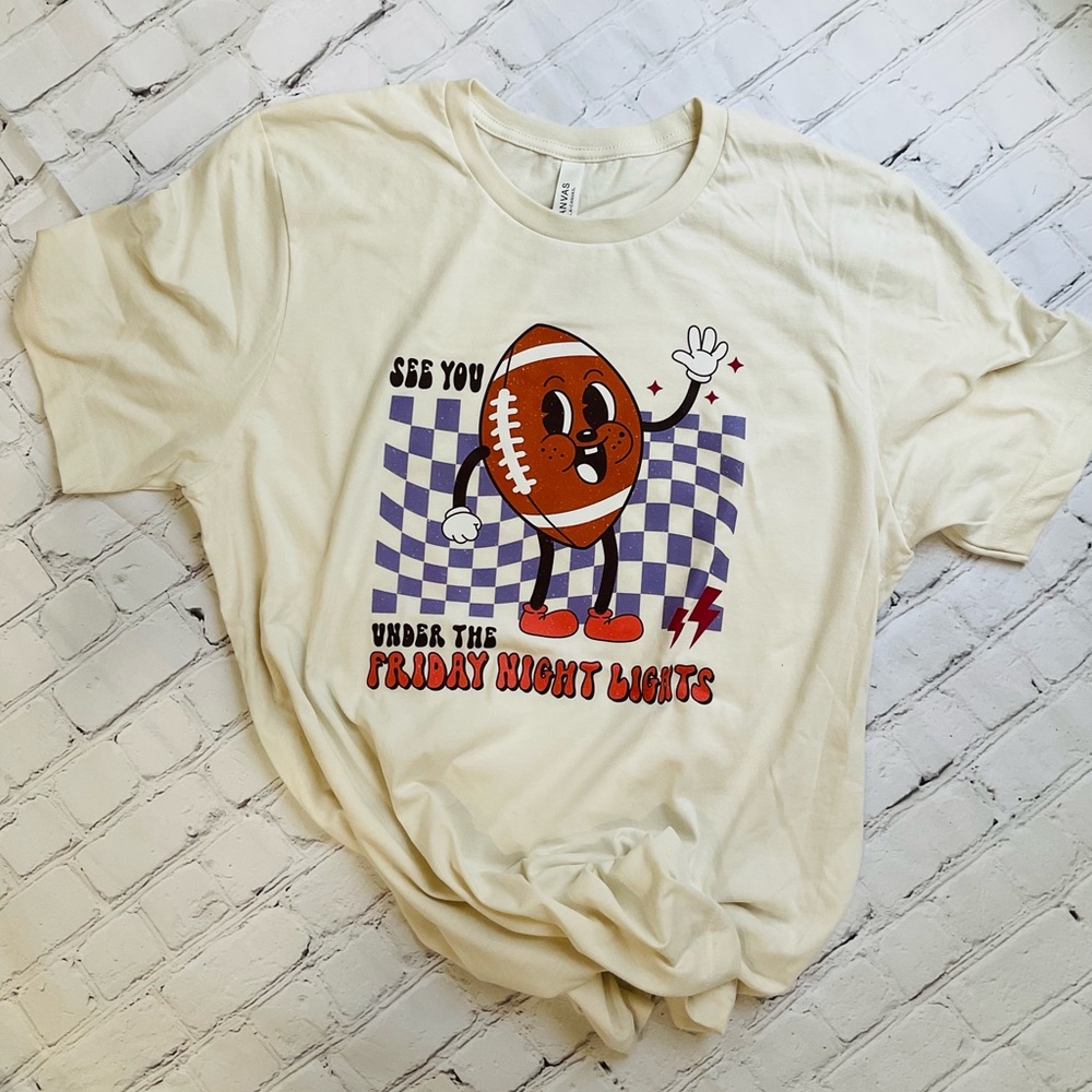 Friday Night Lights High school Football Tee